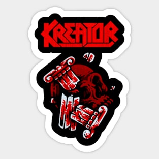 Kreator Flag of Hate Sticker